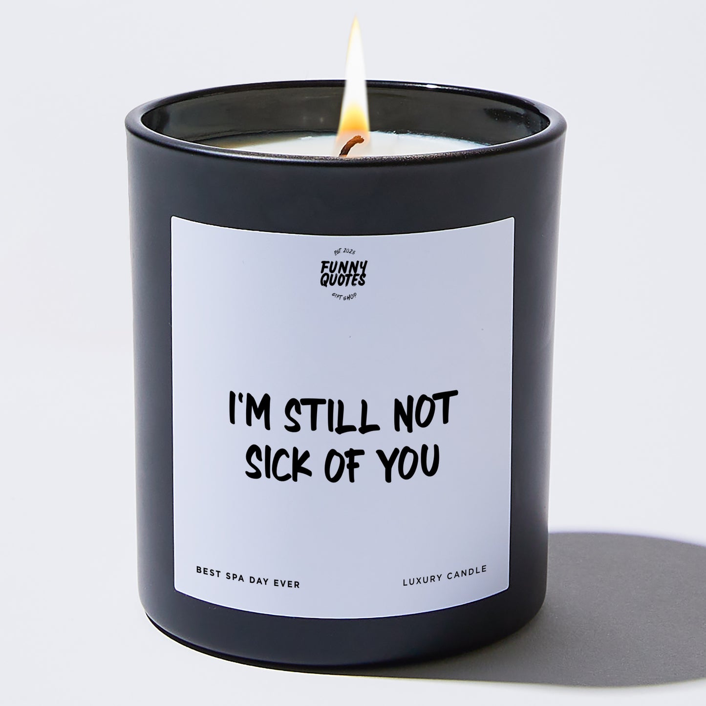 Anniversary Present - I'm Still Not Sick Of You - Candle