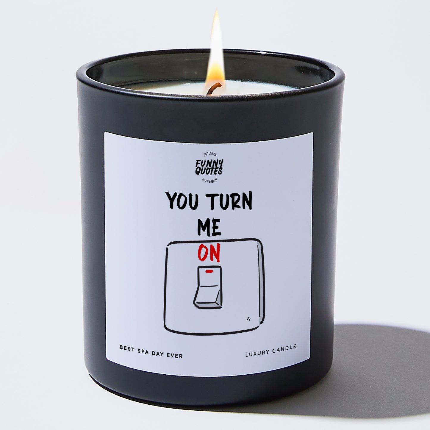 Anniversary Present - You Turn Me on - Candle