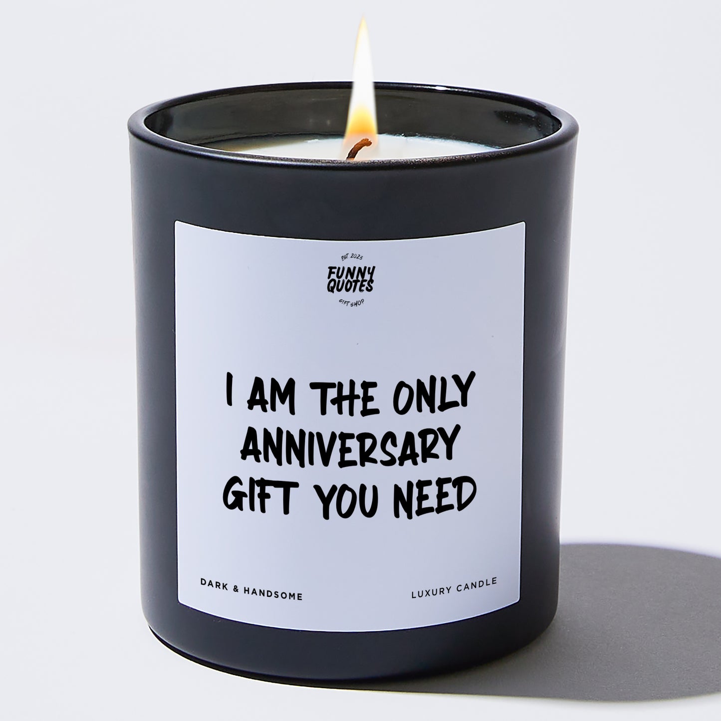 Anniversary Present - I Am The Only Anniversary Present You Need - Candle