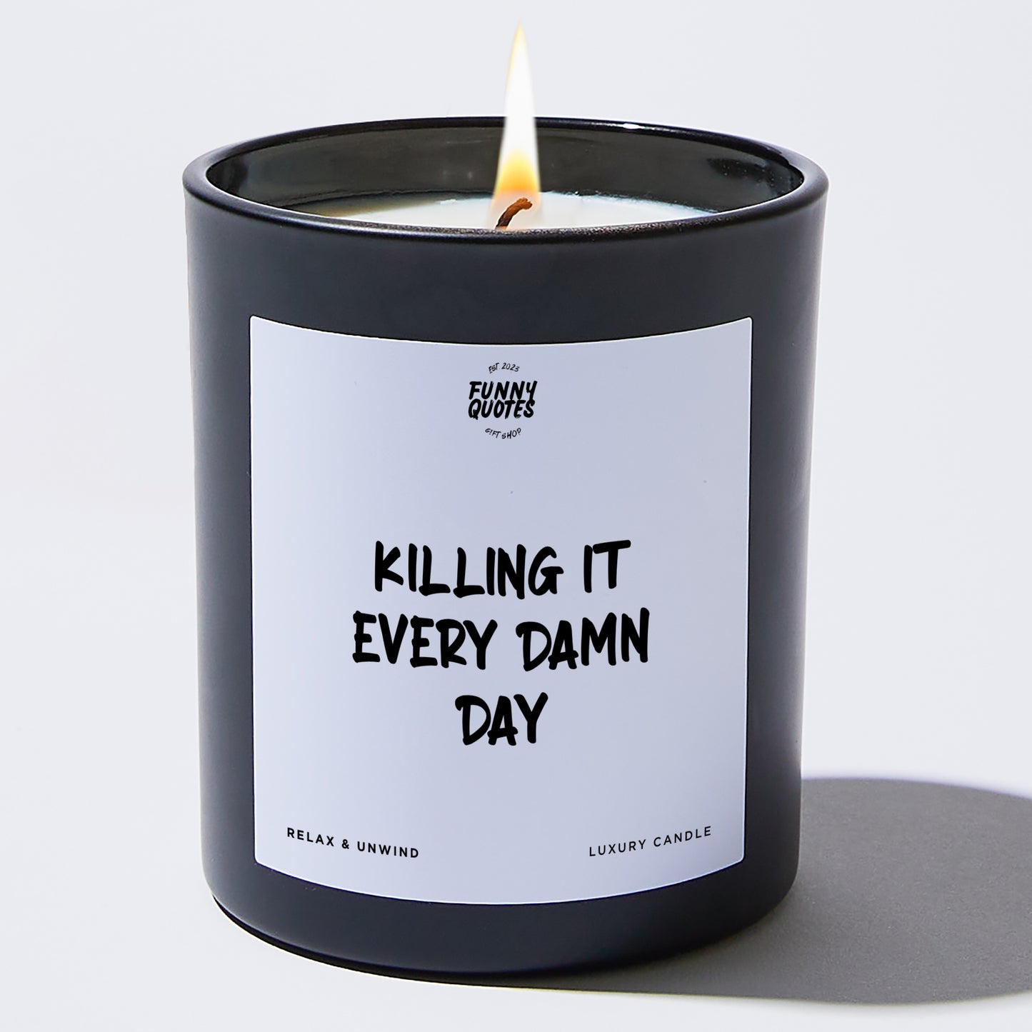 Self Care Gift Killing It Every Damn Day - Funny Quotes Gift Shop