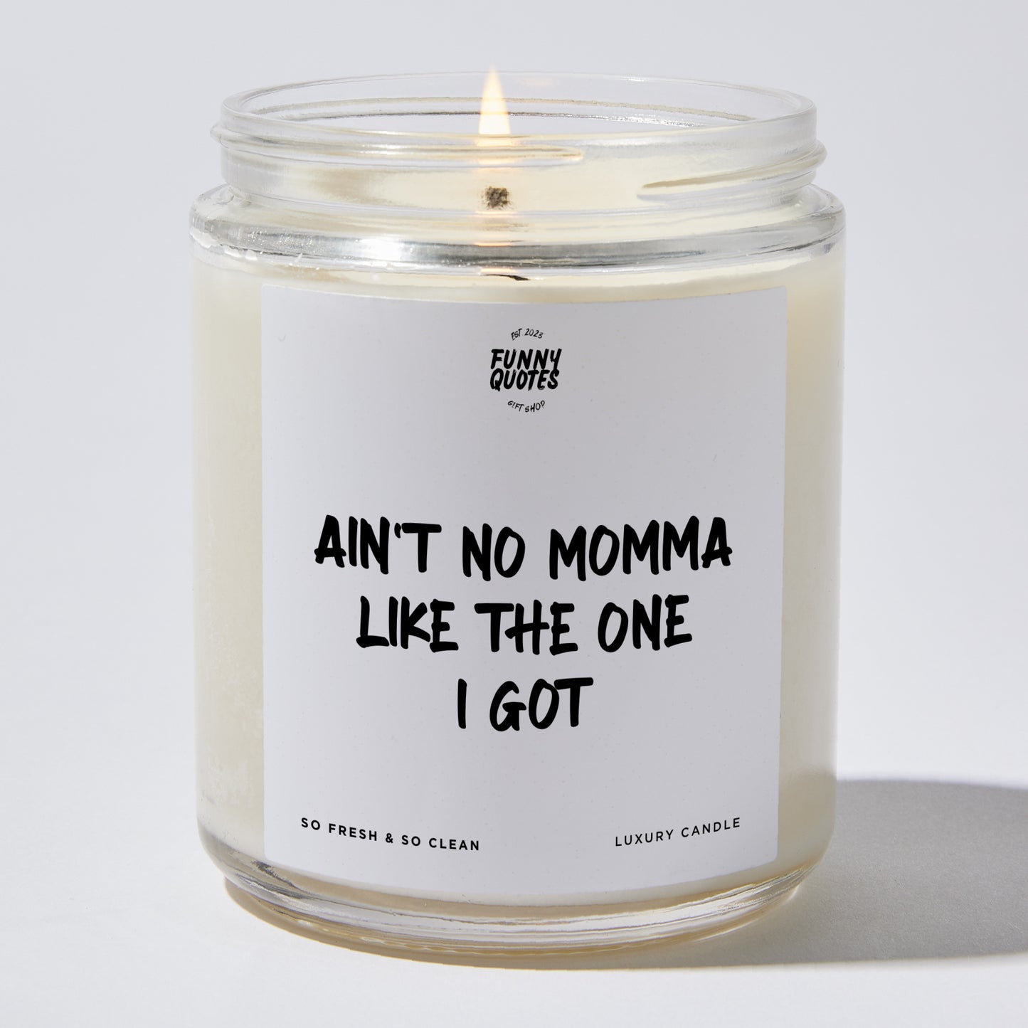 Gift for Mother - Ain't No Momma Like The One I Got - Candle